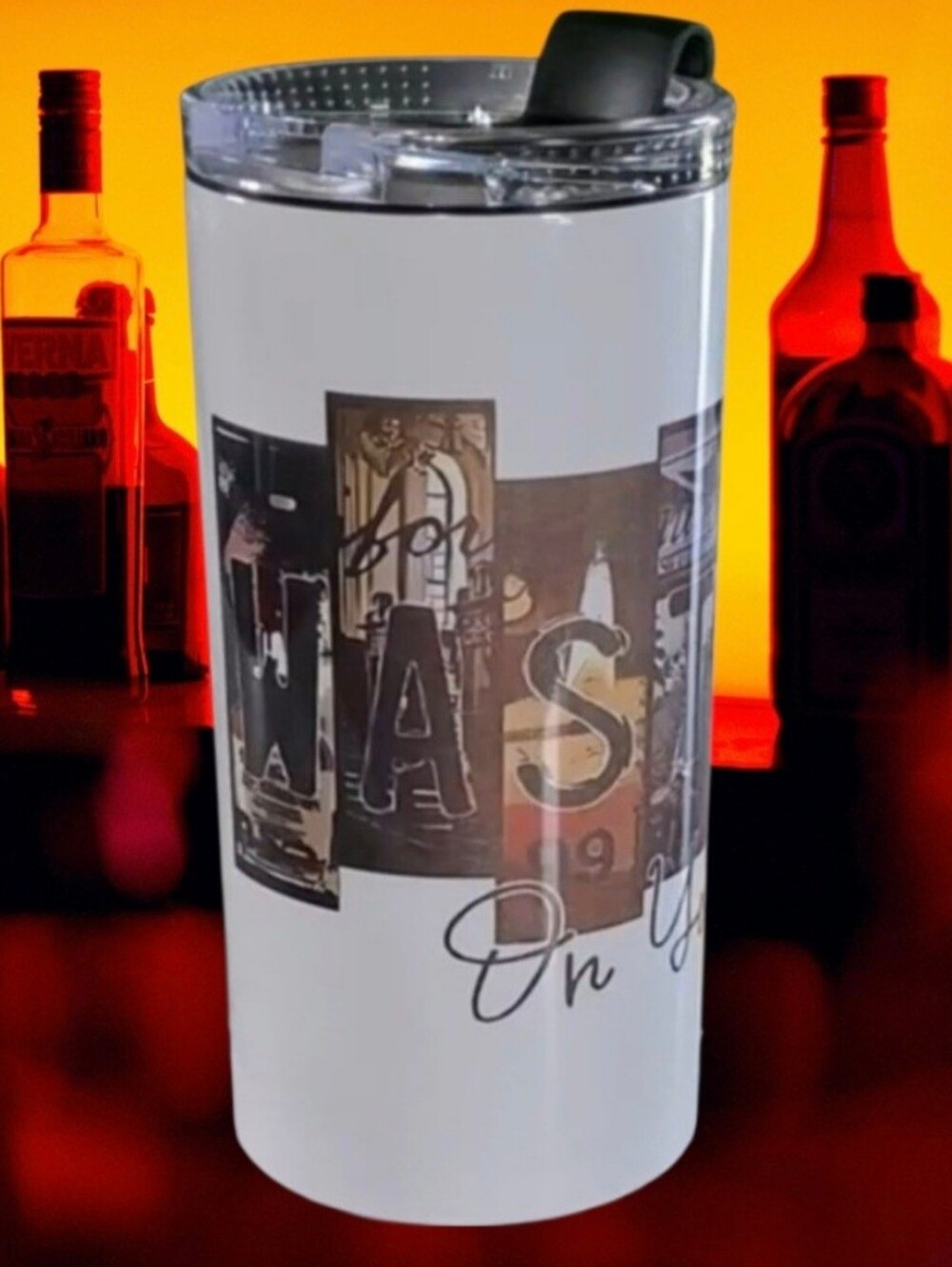 Wasted on You 4 in 1 Can Cooler 14oz Tumbler 🎉sale